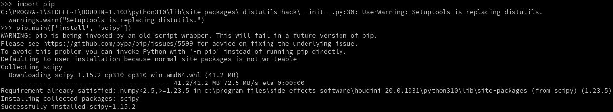 Thumbnail of Houdini Python Tips