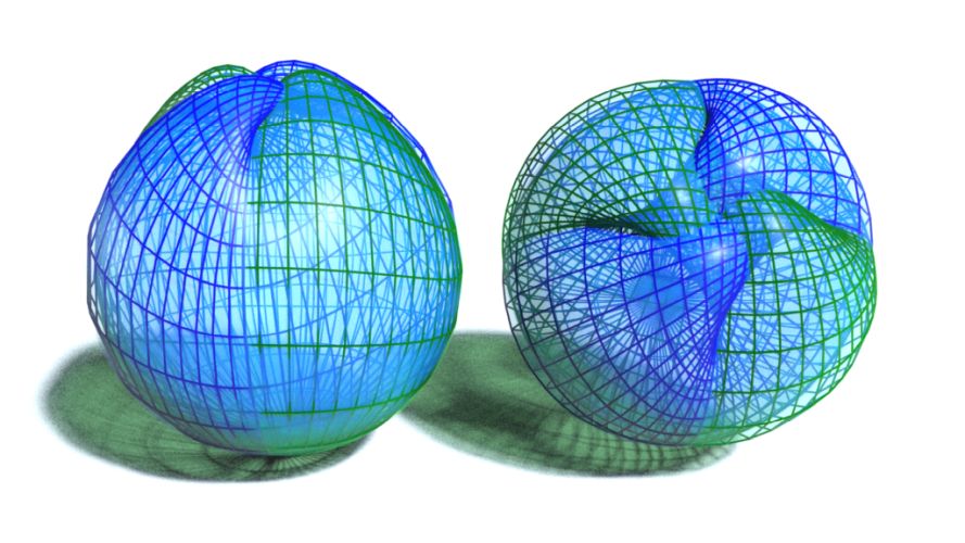 Sphere Eversion with Transparency Video